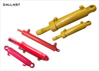 Agricultural Tractor Welded Hydraulic Cylinders Double Acting Custom Color